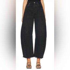 Citizens Of Humanity Black Flare Horseshoe Jeans